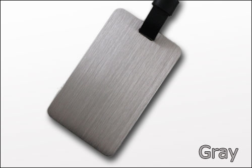 プレートの色 銀